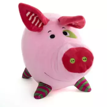 Button Blue мягкая игрушка Поросенок Тима