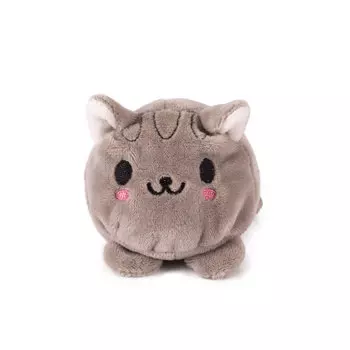 Button Blue мягкая игрушка Серый кот