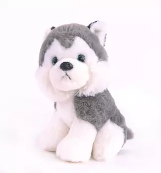 Button Blue мягкая игрушка Собачка Хаски