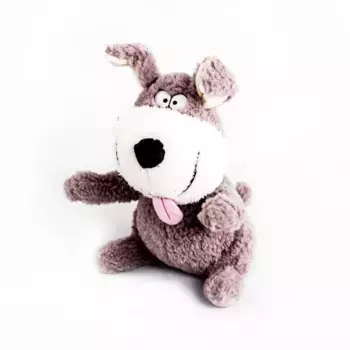 Button Blue мягкая игрушка Собака Улыбака