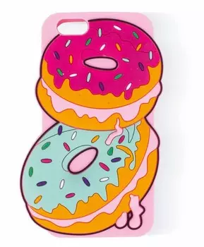 Чехол для телефона Пончики Button Blue