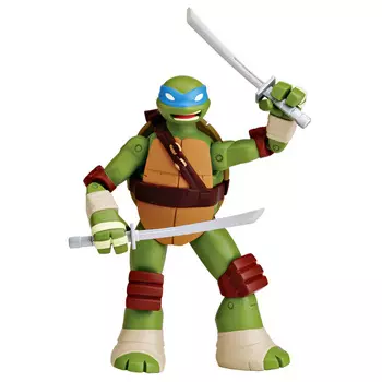 Черепашки Ниндзя Фигурка Леонардо с боевым панцирем