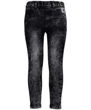Черные джинсы Slim Fit на резинке Button Blue (140)