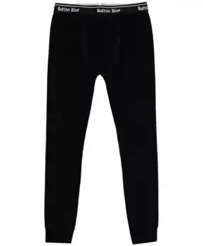 Черные кальсоны Button Blue (128-134)
