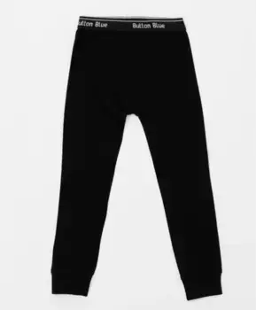 Черные кальсоны Button Blue (98-104)