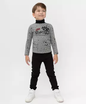 Черные твиловые брюки Button Blue (110)