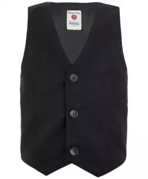 Черный классический жилет Button Blue (158)