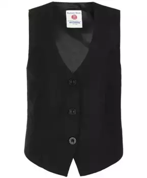 Черный классический жилет Button Blue (170)