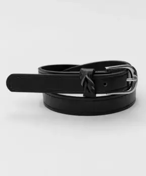 Черный ремень Button Blue (Без размера)