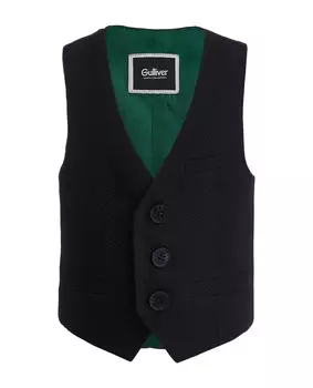 Черный жилет Gulliver