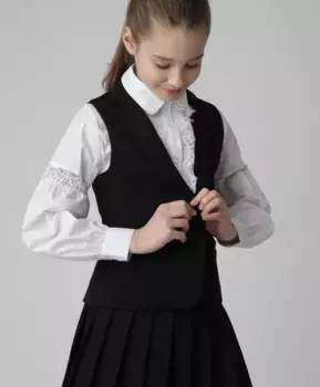 Черный жилет Gulliver (170)