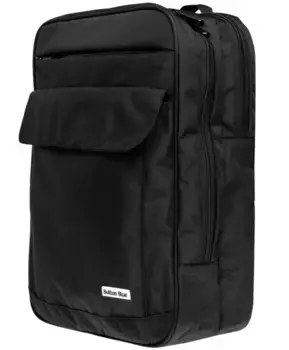 Чёрный рюкзак Button Blue (Без размера)