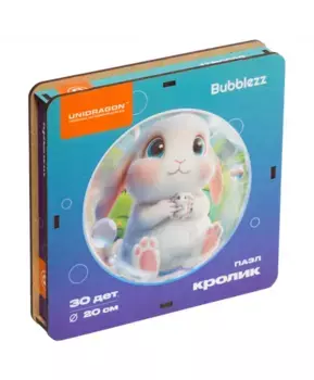 Деревянный пазл Bubblezz Кролик 30 деталей