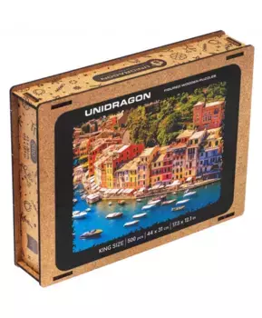 Деревянный пазл Итальянская Ривьера 500 деталей