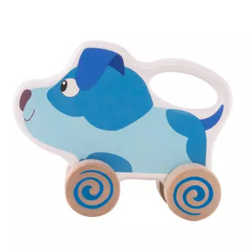 Деревяшки Каталка Собачка Гав-Гав