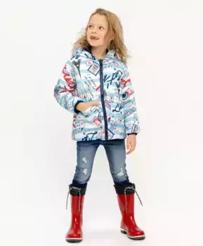 Двухсторонняя демисезонная куртка Button Blue (152)