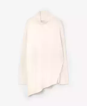 Джемпер вязаный цвета слоновой кости GLVR (M)