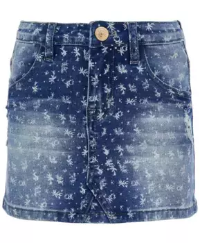 Джинсовая юбка Button Blue (104)