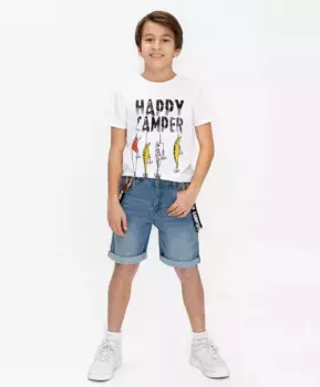 Джинсовые шорты Button Blue (98)