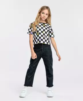 Джинсы черные Button Blue (152)