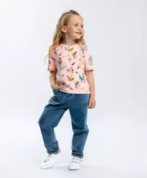 Джинсы синие Button Blue (128)