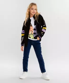 Джинсы скинни синие Button Blue (158)