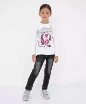 Джинсы SLIM на подкладке из флиса Gulliver (128)