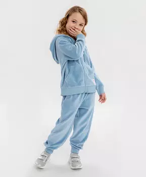 Джоггеры базовые голубые детские Button Blue (128)