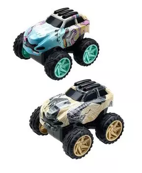 EXOST Двойной набор с 2 Внедорожниками, рампой и аксессуарами