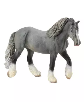 Фигурка Collecta Тяжеловоз Шайр, кобыла (серая)