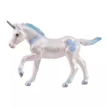 Фигурка Collecta Жеребёнок единорога голубой