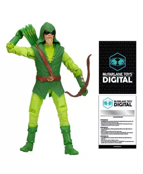 Фигурка героя Зелёная стрела с артикуляцией McFarlane