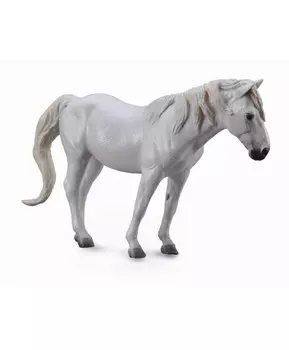 Фигурка лошади Камаргу серая, XL