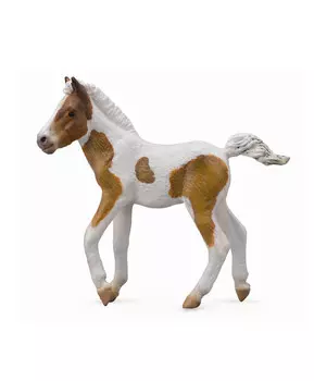 Фигурка лошади Жеребёнок Дартмурский пятнистый, M