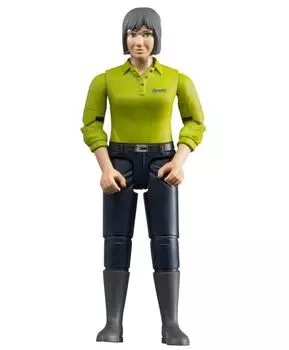 Фигурка женщины темносиние джинсы