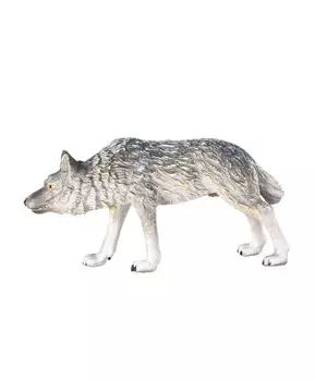 Фигурка животного Волк охотящийся