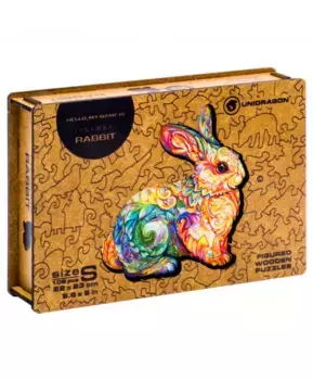 Фигурный пазл Драгоценный кролик S