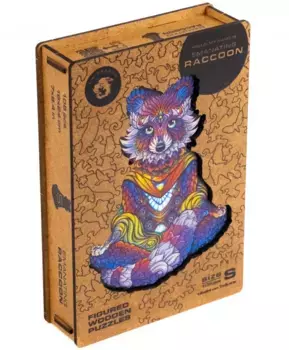 Фигурный пазл Эманирующий енот S