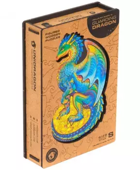 Фигурный пазл Оберегающий дракон S