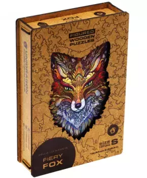 Фигурный пазл Огненная лиса S