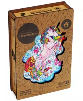 Фигурный пазл Вдохновляющий единорог S