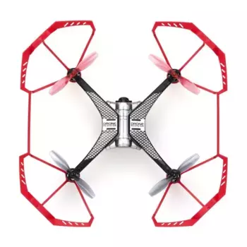 FLYBOTIC Квадрокоптер Селфи на радиоуправлении с камерой красный