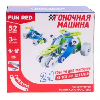 Fun Red Конструктор гибкий Транспорт