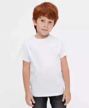 Футболка базовая белая Button Blue (104)