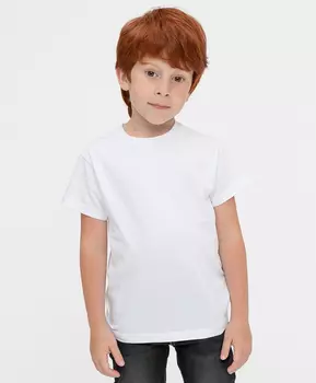 Футболка базовая белая Button Blue