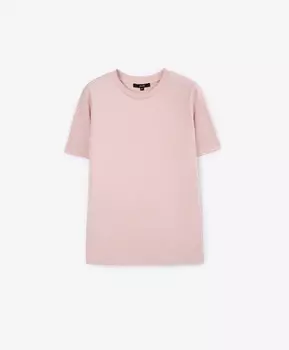 Футболка базовая с коротким рукавом розовая GLVR