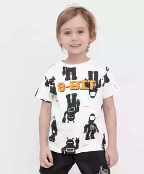 Футболка белая Button Blue (110)