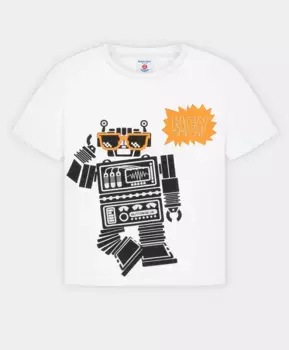 Футболка белая Button Blue (116)