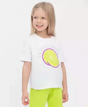 Футболка белая Button Blue (116)