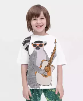 Футболка белая Button Blue (122)